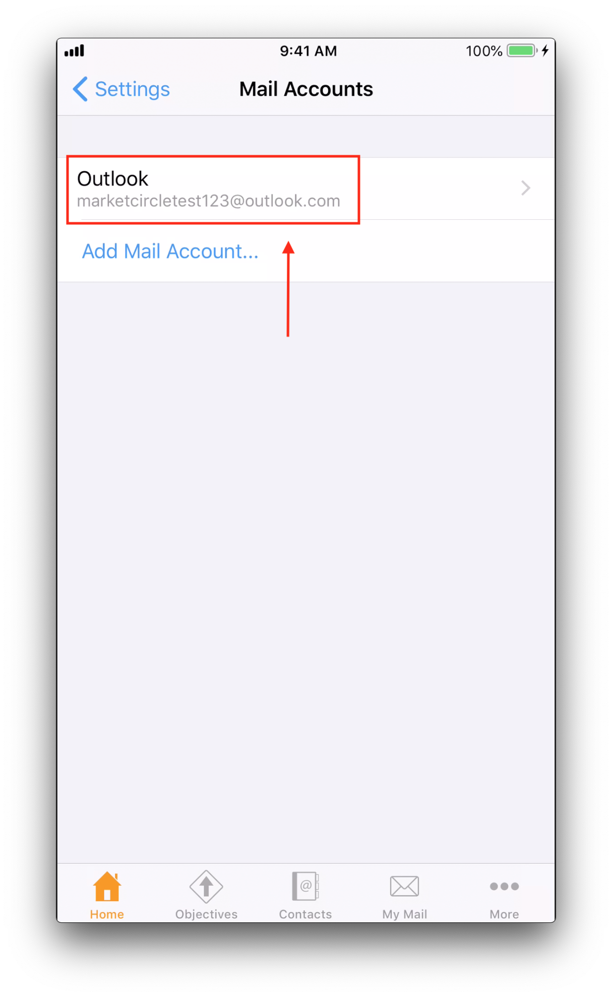 Daylite iOS_home_settings_mail_settings_mail accounts_account