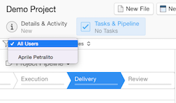 In Daylite_Project_Tasks and Pipelines_filter for all users_filter for all categories