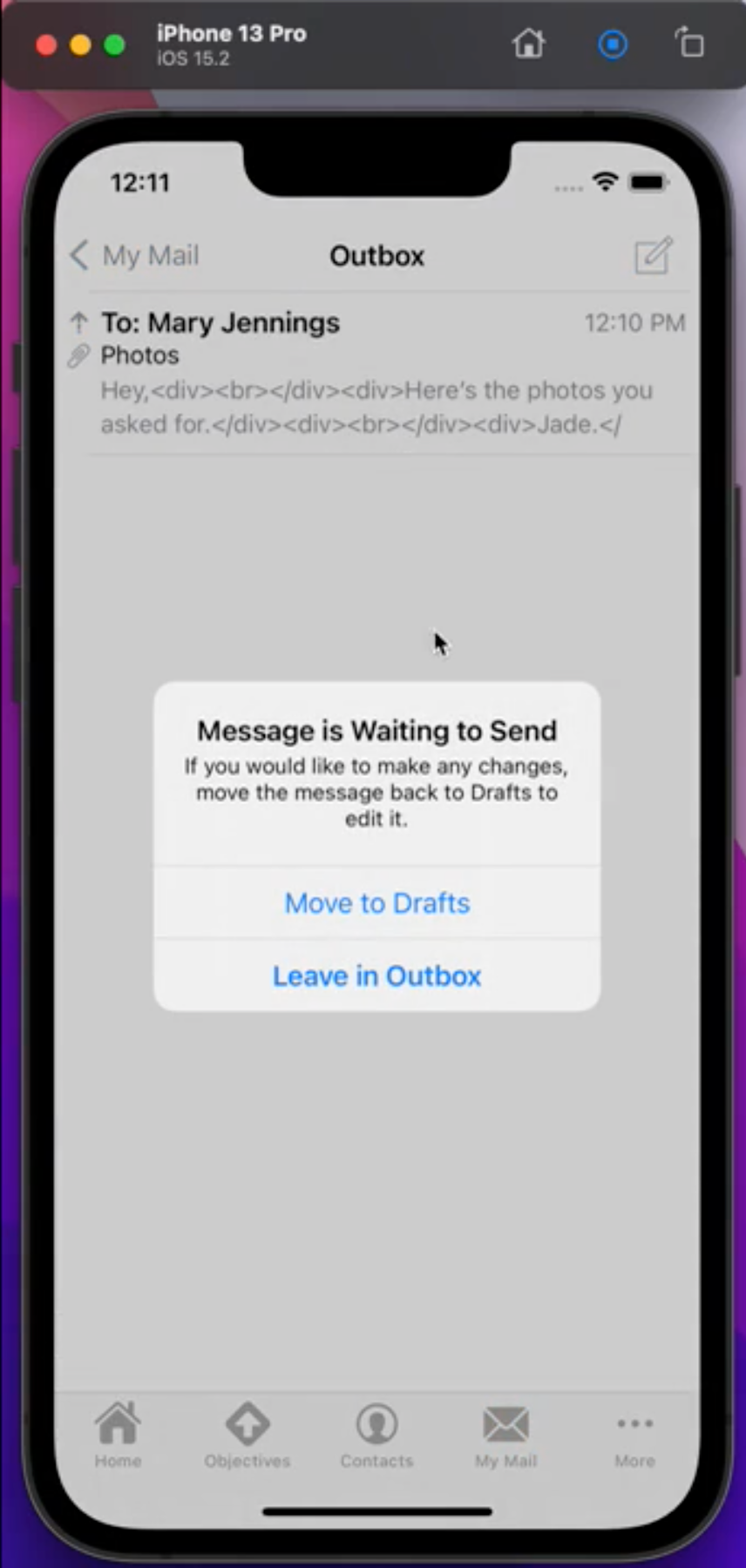Daylite_Mail_iOS_Outbox Support